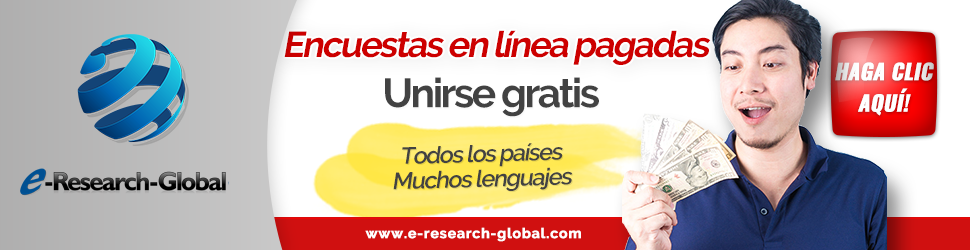 Gana dinero haciendo encuestas: e-Research-Global.com